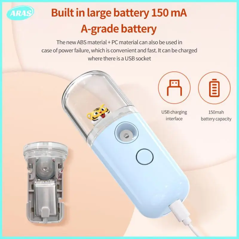 Cute Pet Nano Mist Facial Sprayer Beauty Instrument USB Humidifier Rechargeable Nebulizer Face Steamer Moisturizing Beauty Tool
Cute Pet Nano Mist Facial Sprayer Beauty Instrument USB Humidifier Rechargeable Nebulizer Face Steamer Moisturizing Beauty Tool