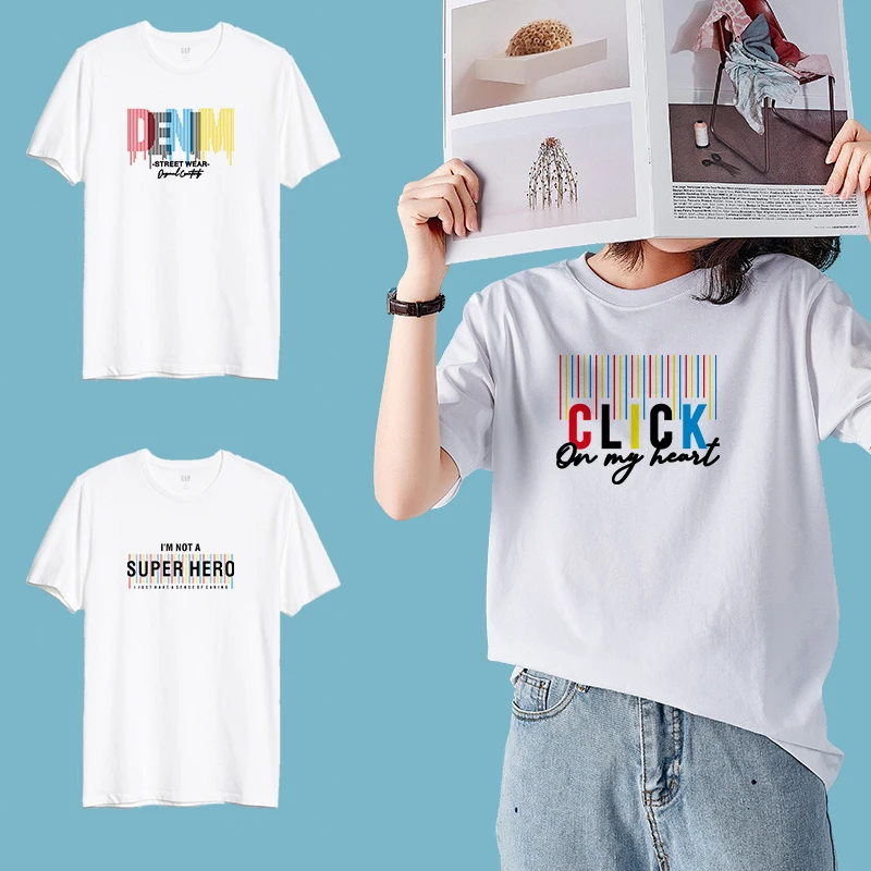 Women's T-shirts Short Sleeve Line Letters Clothes Top Female Print Fashion Harajuku Ladies Tee T-Shirt Cute Women-clothing Tops
Women's T-shirts Short Sleeve Line Letters Clothes Top Female Print Fashion Harajuku Ladies Tee T-Shirt Cute Women-clothing Tops