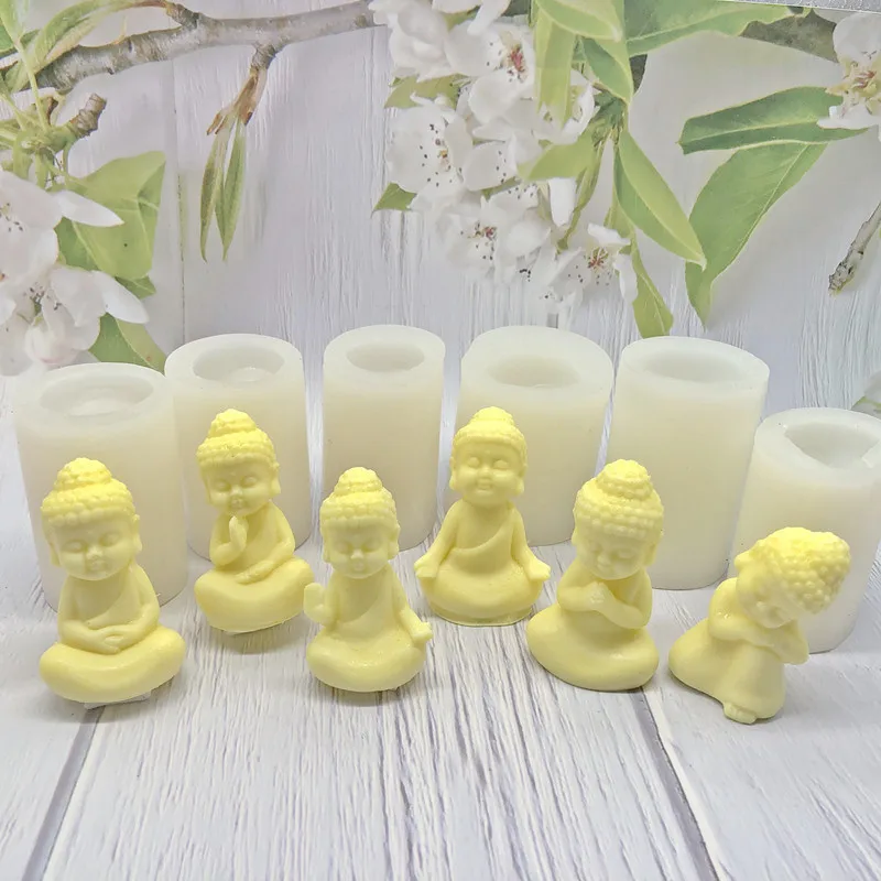 3D Mini Buddha Statue Soap Candle Silicone Mold Candle Wax Molds Resin Epoxy Gypsum Crafts
3D Mini Buddha Statue Soap Candle Silicone Mold Candle Wax Molds Resin Epoxy Gypsum Crafts