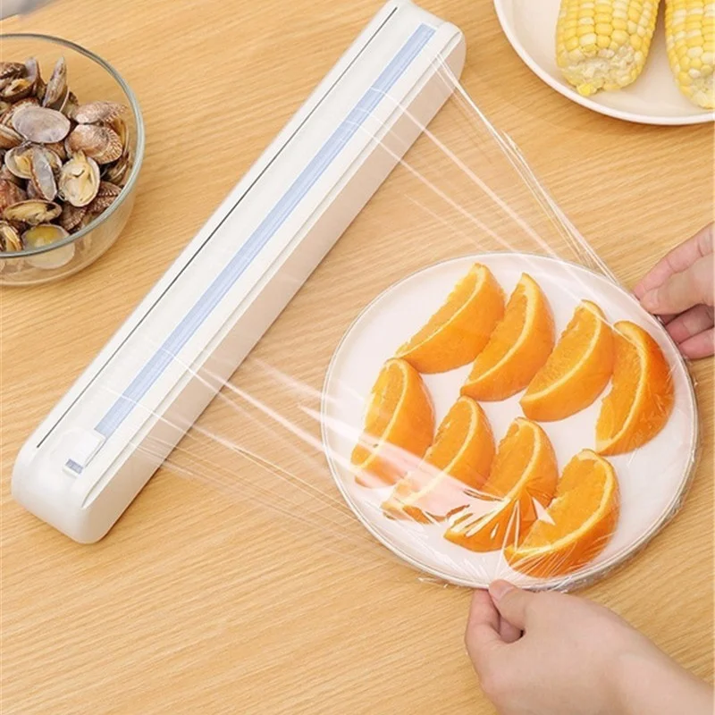 BOUSSAC Foil Cutter Kitchen Tools Professional Food Wrap Cutter Dispenser High Quality Foil Cling Film Cutter Fast Shipping
BOUSSAC Foil Cutter Kitchen Tools Professional Food Wrap Cutter Dispenser High Quality Foil Cling Film Cutter Fast Shipping
