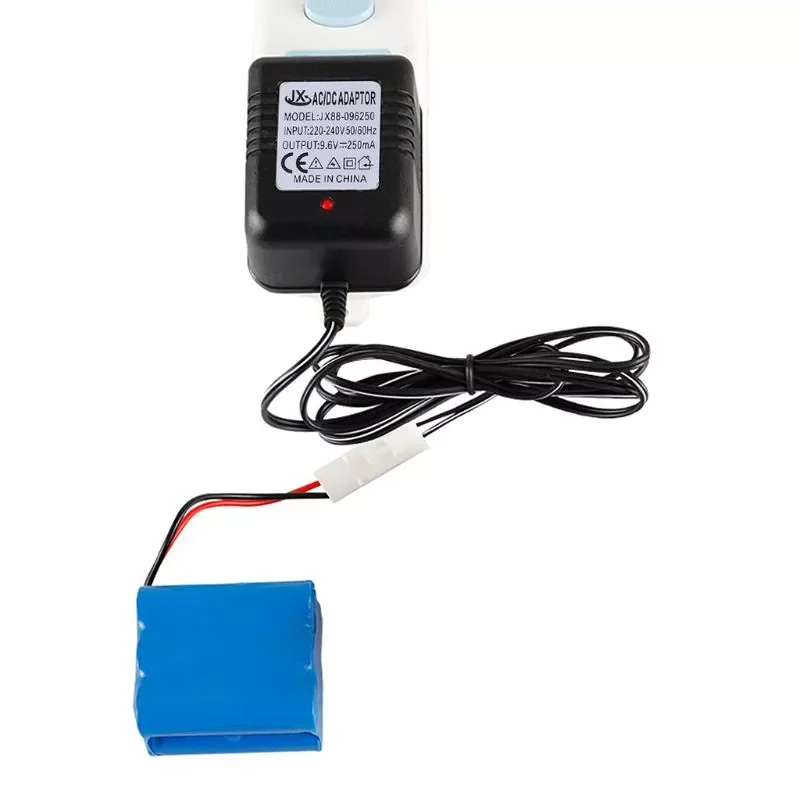 Rechargeable Battery Charger Ni-Cd Ni-MH Batteries Pack KET-2P Plug Adapter 9.6V 250mA Output RC Toy
Rechargeable Battery Charger Ni-Cd Ni-MH Batteries Pack KET-2P Plug Adapter 9.6V 250mA Output RC Toy
