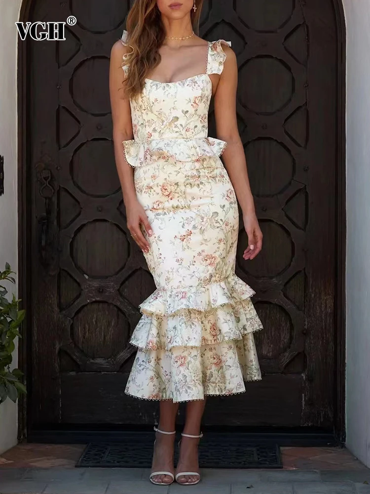 Женское платье без рукавов VGH, летнее элегантное платье с цветочным принтом, квадратным вырезом, высокой талией и съедобным грибом
Женское платье без рукавов VGH, летнее элегантное платье с цветочным принтом, квадратным вырезом, высокой талией и съедобным грибом