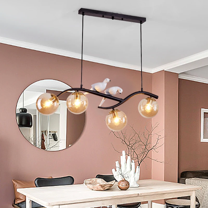 Modern Creative Cartoon Bird Pendant Lamp Black Gold Lamp Body Restaurant Bedroom Indoor Pendant Lamp Three Types of Lampshades
Modern Creative Cartoon Bird Pendant Lamp Black Gold Lamp Body Restaurant Bedroom Indoor Pendant Lamp Three Types of Lampshades