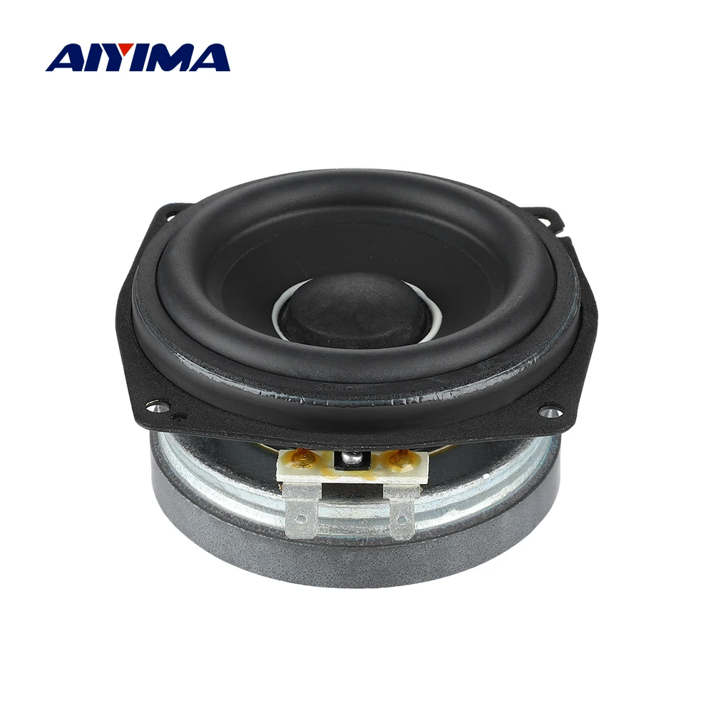 AIYIMA 4 Inch Midrange Woofer Speaker 4 Ohm 40W Bass Sound Speaker Aluminum-magnesium Composite Basin Loudspeaker For SONOS
AIYIMA 4 Inch Midrange Woofer Speaker 4 Ohm 40W Bass Sound Speaker Aluminum-magnesium Composite Basin Loudspeaker For SONOS