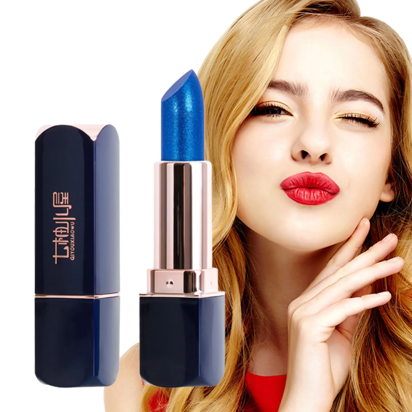Blue Lip Balm Color Changing Long-Lasting Moisture Lipstick For Women Girls Wife Magic Color Change Lipstick Gift For Mother's
Blue Lip Balm Color Changing Long-Lasting Moisture Lipstick For Women Girls Wife Magic Color Change Lipstick Gift For Mother's