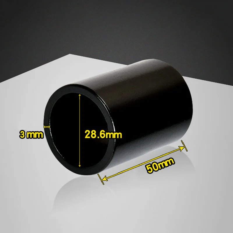 Tube Bike heighten 50mm Black Aluminum alloy Bicycle Cycling Washer Spacer Thicken Stem Handlebar Extend Gasket
Tube Bike heighten 50mm Black Aluminum alloy Bicycle Cycling Washer Spacer Thicken Stem Handlebar Extend Gasket