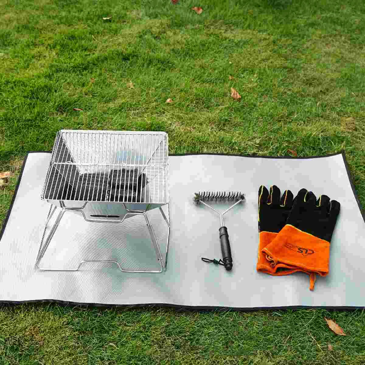 1pc Portable Fire Resistance Blanket Protection Blanket Fire Blanket for Barbecue Picnic Camp Fire
1pc Portable Fire Resistance Blanket Protection Blanket Fire Blanket for Barbecue Picnic Camp Fire