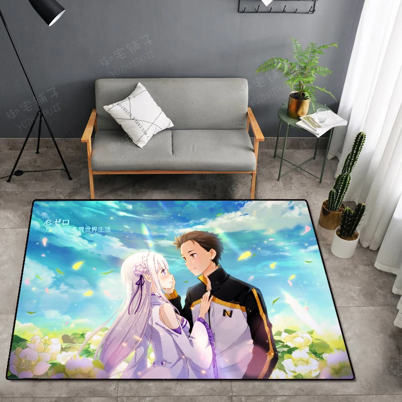 Anime Re: Zero Starting Life in Another World Rem Doormat Rug Floor Carpet Bedroom Living Non-slip Mat Kids Boy Cartoon Gift
Anime Re: Zero Starting Life in Another World Rem Doormat Rug Floor Carpet Bedroom Living Non-slip Mat Kids Boy Cartoon Gift