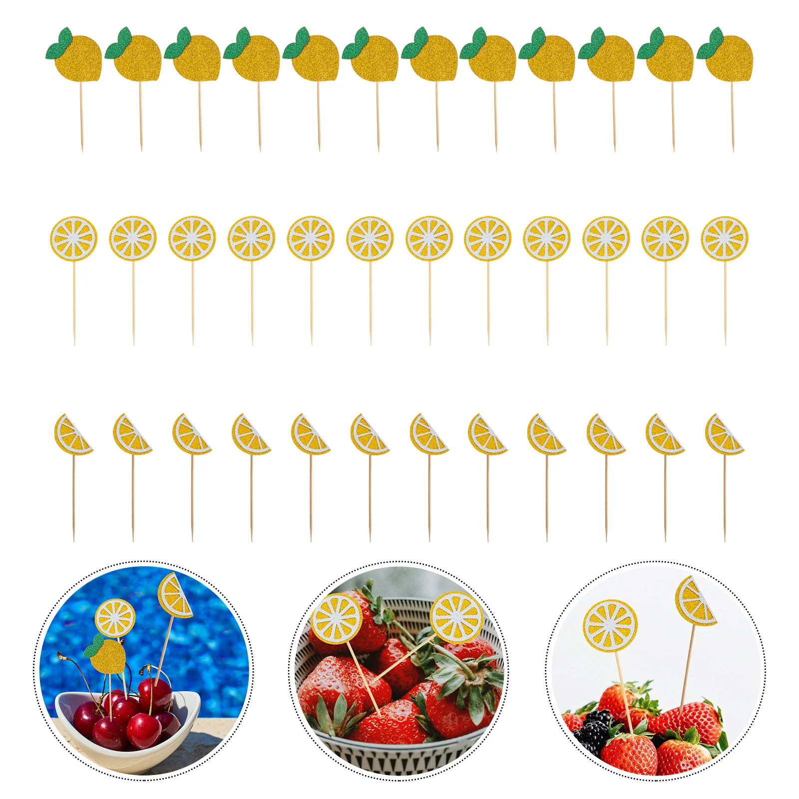 36Pcs Toothpicks Summer Party Supplies Beach Party Supplies Appetizer Toothpicks Summer Cupcake Decors Lemon Cake Ornament
36Pcs Toothpicks Summer Party Supplies Beach Party Supplies Appetizer Toothpicks Summer Cupcake Decors Lemon Cake Ornament