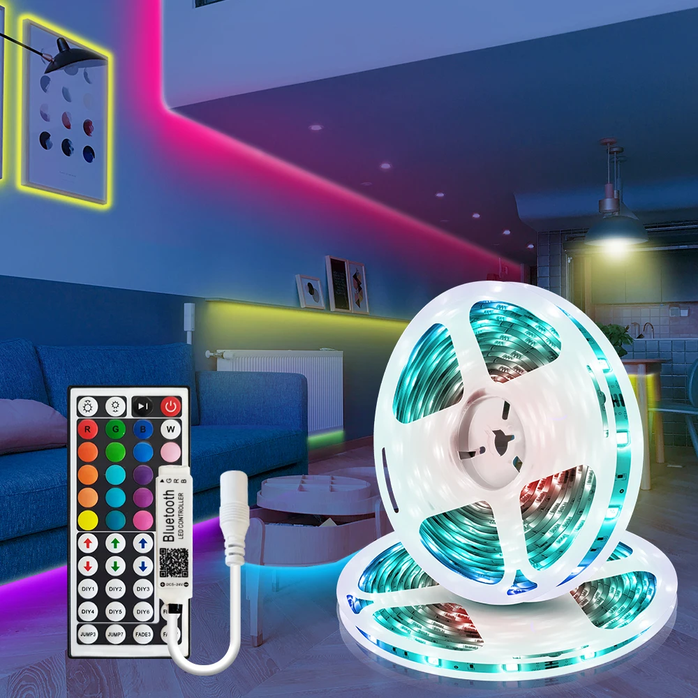 LED Strip 5M-30M 5050 RGB Bluetooth USB Infrared Remote Control Flexible Light With Diode DC5V TV Backlight Suitable For Home
LED Strip 5M-30M 5050 RGB Bluetooth USB Infrared Remote Control Flexible Light With Diode DC5V TV Backlight Suitable For Home
