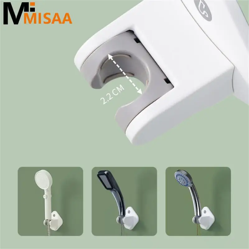Showerhead Rack White Adjustable Punch-free Modern Drill-free Bathroom Accessories Bathroom Hook Plastic Useful Cleaning Tools
Showerhead Rack White Adjustable Punch-free Modern Drill-free Bathroom Accessories Bathroom Hook Plastic Useful Cleaning Tools