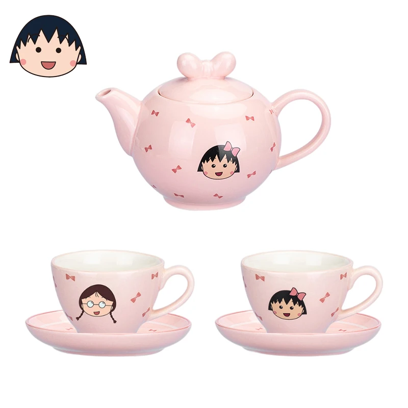 Cherry Meatballs Teapot Cup Anime Ceramics Tea Set Coffee Cup Kawaii Breakfast Cup Student Child Milk Cup Gift Pack Cute Gift 
Cherry Meatballs Teapot Cup Anime Ceramics Tea Set Coffee Cup Kawaii Breakfast Cup Student Child Milk Cup Gift Pack Cute Gift