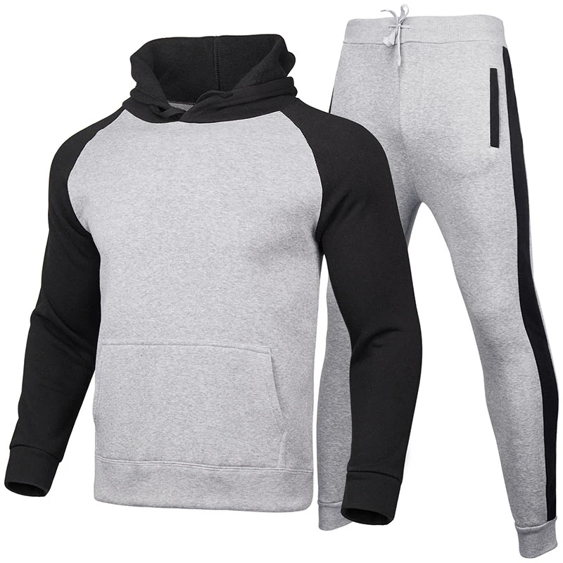 Men's Tracksuit Casual Patchwork Hoodies and Pants Sets Cotton Sweatshirt Set Outdoor Sportswear Suit Men's Fashion Clothing
Men's Tracksuit Casual Patchwork Hoodies and Pants Sets Cotton Sweatshirt Set Outdoor Sportswear Suit Men's Fashion Clothing
