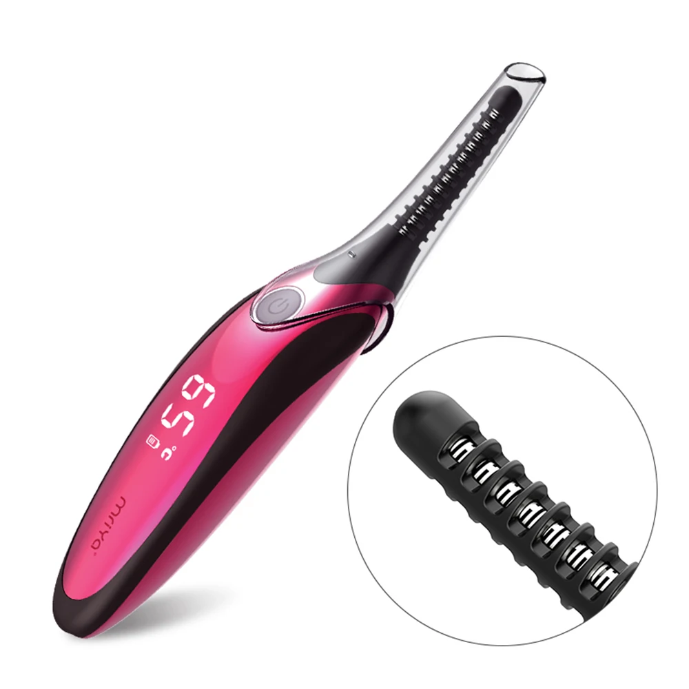 Fast Heating Dramatic Eyelash Curling Temperature Adjustable Eyelash Curling Pen USB Charging Electric Beauty Eye lash Curler
Fast Heating Dramatic Eyelash Curling Temperature Adjustable Eyelash Curling Pen USB Charging Electric Beauty Eye lash Curler