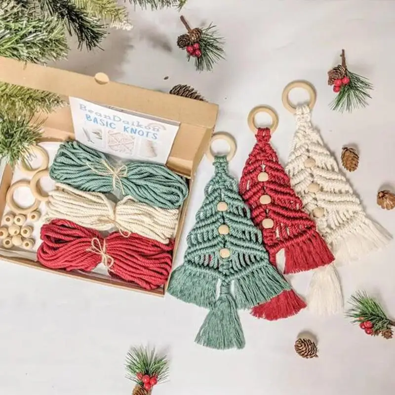 Macrame Christmas Tree 3Pcs Creative Macrame Wall Hanging For Christmas Handmade Christmas Tree Home Decoration For Crafts Wall
Macrame Christmas Tree 3Pcs Creative Macrame Wall Hanging For Christmas Handmade Christmas Tree Home Decoration For Crafts Wall