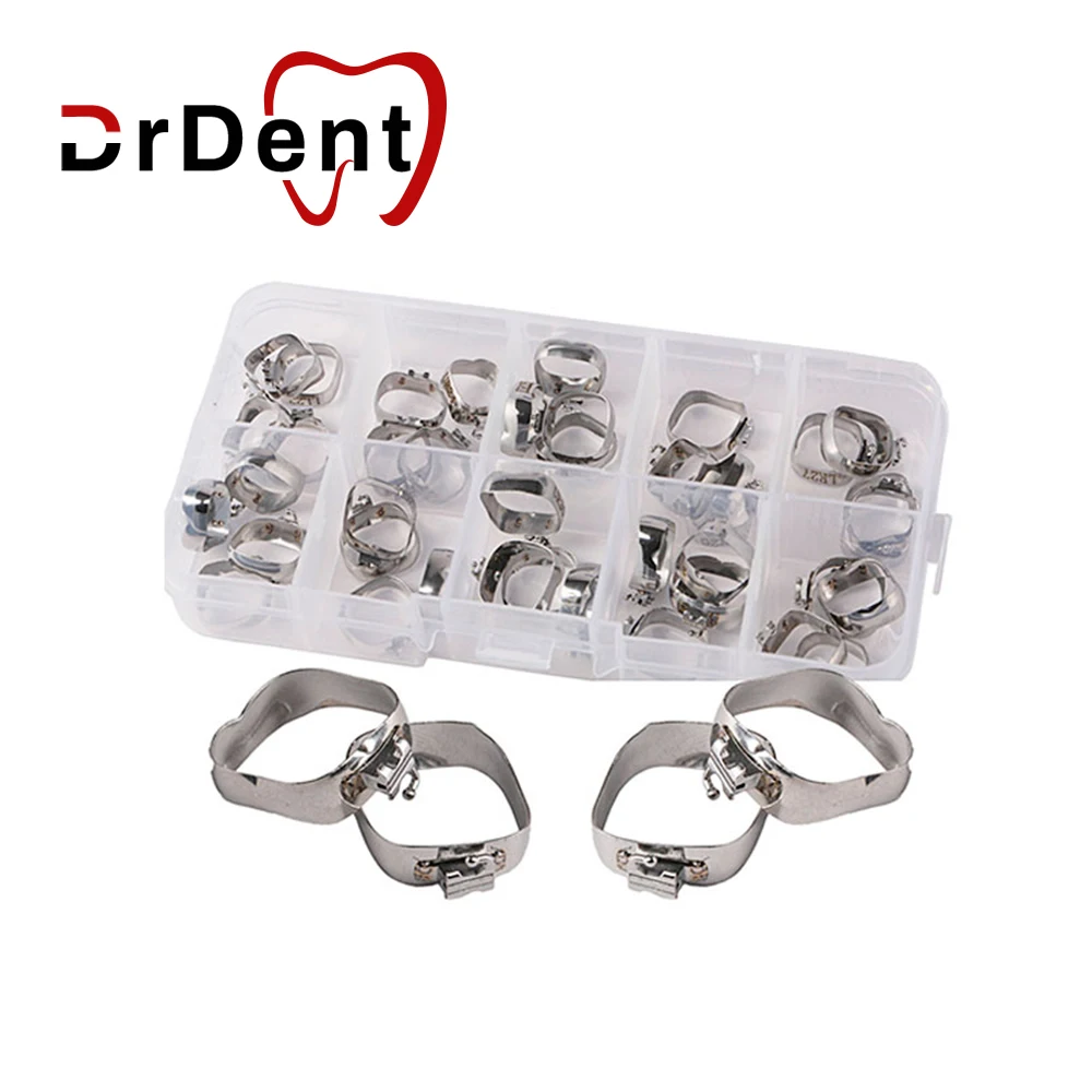 40pcs(10sets)/Box Dental Orthodontic 1st Molar Bands Kola G Series Convertible Welding Single Tubes 13#-32#
40pcs(10sets)/Box Dental Orthodontic 1st Molar Bands Kola G Series Convertible Welding Single Tubes 13#-32#