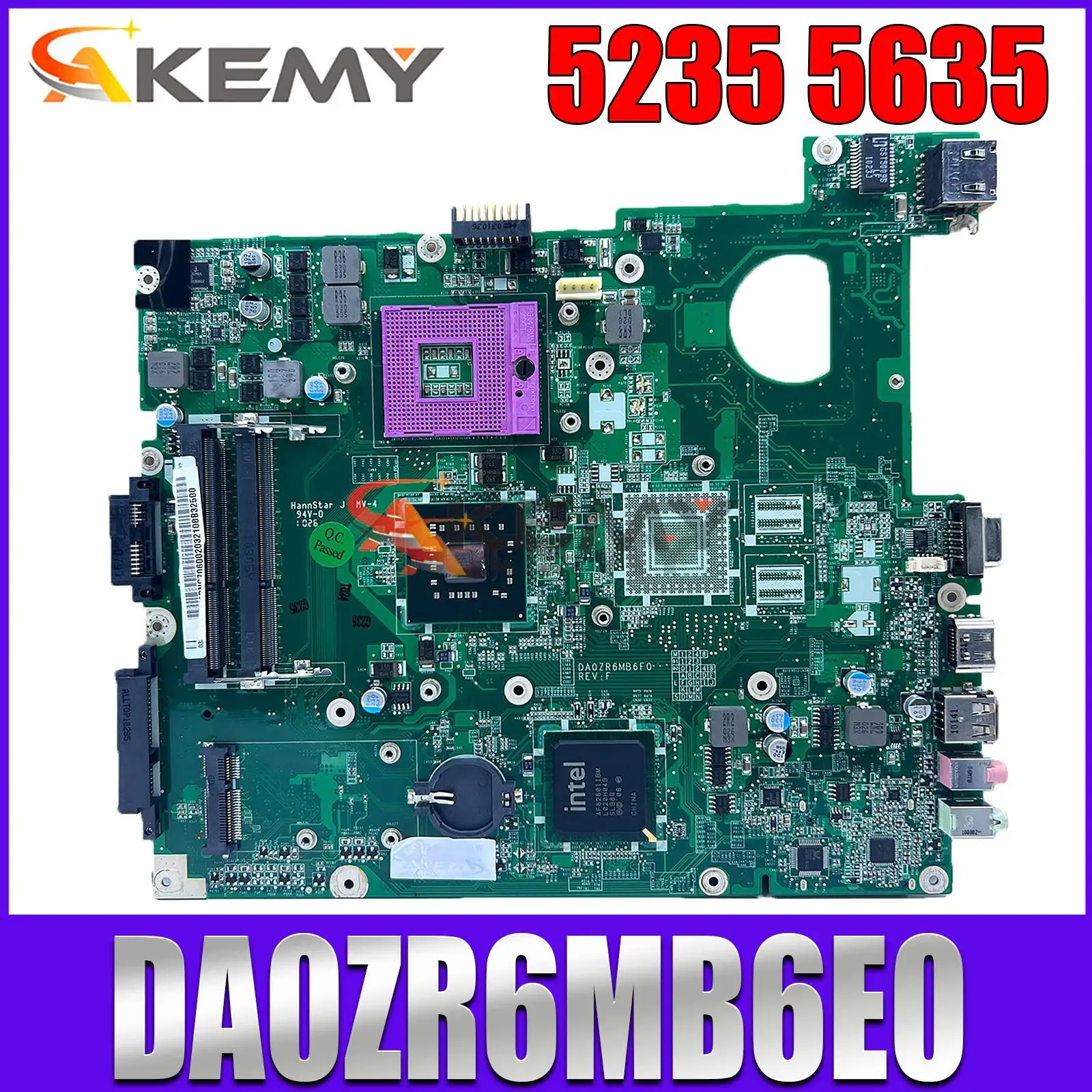 MBEDU06001 DA0ZR6MB6E0 Laptop Motherboard for ACER EXTENSA 5235 5635 main board GL40 DDR3 free cpu
MBEDU06001 DA0ZR6MB6E0 Laptop Motherboard for ACER EXTENSA 5235 5635 main board GL40 DDR3 free cpu