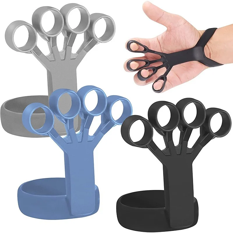 Silicone Grip Device Finger Exercise Stretcher Arthritis Hand Grip Trainer Strengthen Rehabilitation Training To Relieve Pain
Silicone Grip Device Finger Exercise Stretcher Arthritis Hand Grip Trainer Strengthen Rehabilitation Training To Relieve Pain