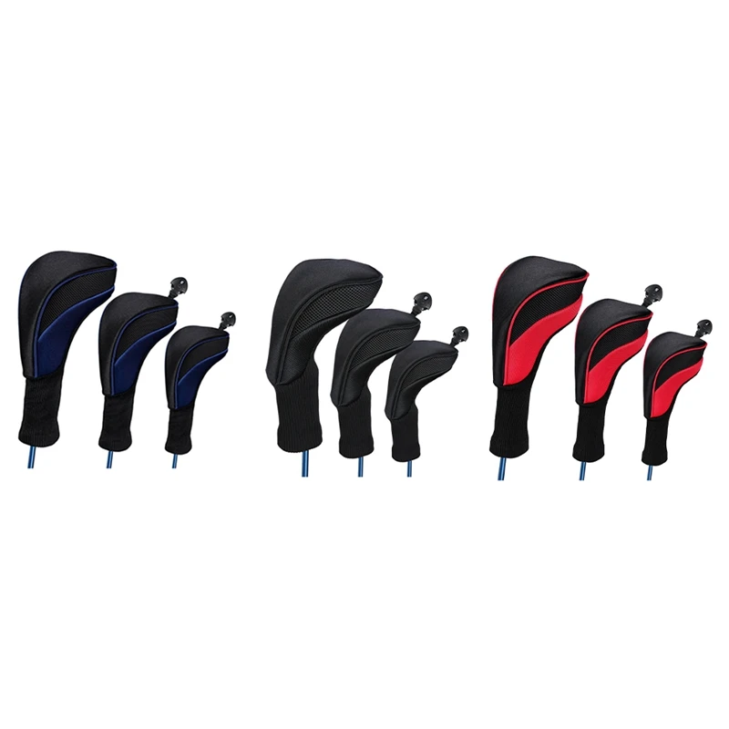 3Pcs Golf Club Caps, Wooden Clubs And Interchangeable 1/3/5 Cap Protective Sleeves Easy Install ,Blue
3Pcs Golf Club Caps, Wooden Clubs And Interchangeable 1/3/5 Cap Protective Sleeves Easy Install ,Blue