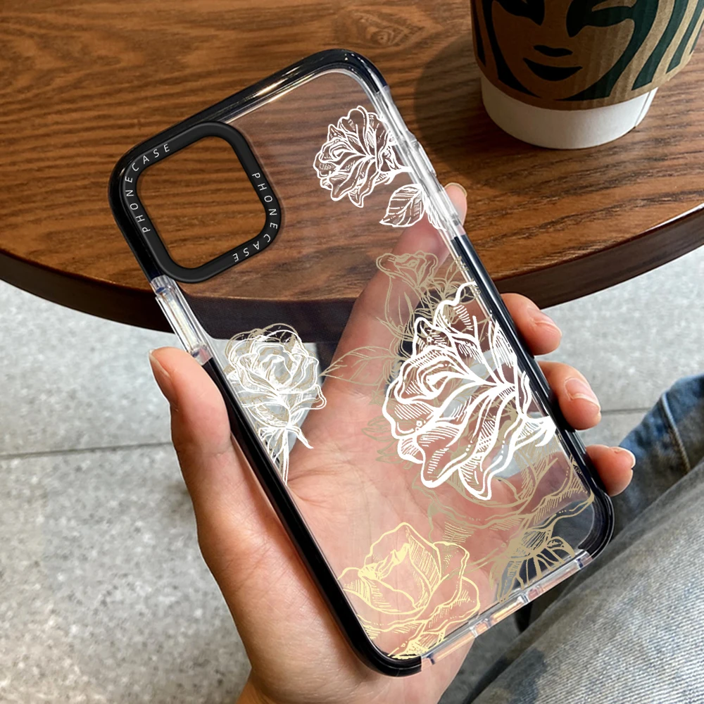 Flowers Floral Case for iPhone 14ProMax 14Plus 13Pro 12Pro 11 Pro Max Silicone Cover for iPhone 14 13 12 11 Transparent Fundas
Flowers Floral Case for iPhone 14ProMax 14Plus 13Pro 12Pro 11 Pro Max Silicone Cover for iPhone 14 13 12 11 Transparent Fundas