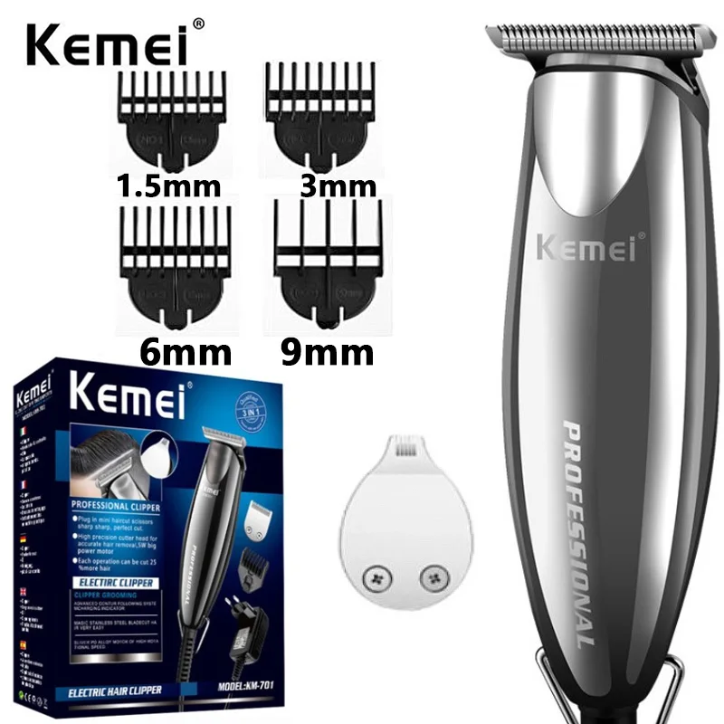 Машинка для стрижки волос с 2 различными головками и гребнями
Машинка для стрижки волос с 2 различными головками и гребнями