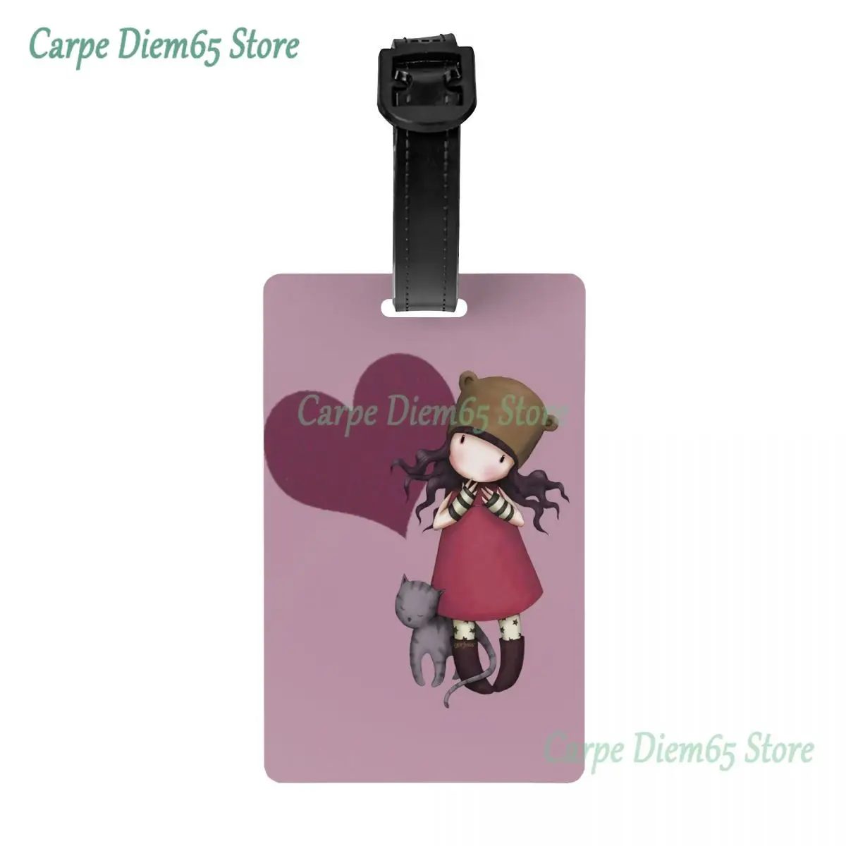 Santoro Gorjuss Luggage Tags for Suitcases Fashion Cartoon Girl Baggage Tags Privacy Cover Name ID Card 
Santoro Gorjuss Luggage Tags for Suitcases Fashion Cartoon Girl Baggage Tags Privacy Cover Name ID Card