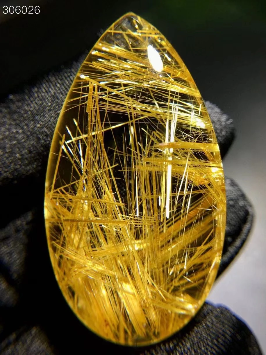 Natural Gold Rutilated Quartz Pendant Necklace Water Drop Rutilated 44.1*25.4*13mm Jewelry Women Men Brazil AAAAAAA
Natural Gold Rutilated Quartz Pendant Necklace Water Drop Rutilated 44.1*25.4*13mm Jewelry Women Men Brazil AAAAAAA