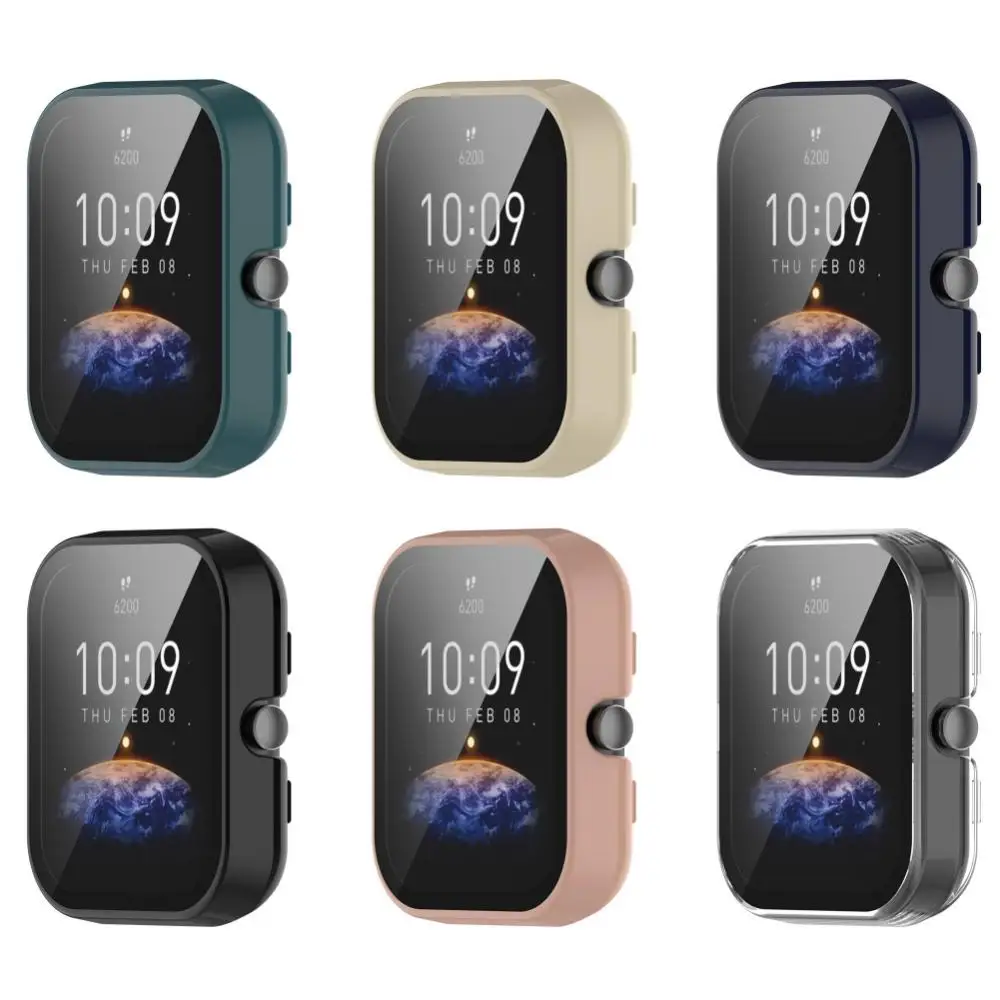 All-in-one Protective Smartwatch Plated Accessories Portable Screen Protector All-around Tpu Bumper Watch Cover Watch Case
All-in-one Protective Smartwatch Plated Accessories Portable Screen Protector All-around Tpu Bumper Watch Cover Watch Case