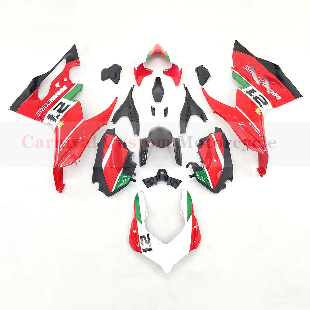 Suitable for Ducati Panigale V2 2020-2022 2021 motorcycle high-quality ABS injection molded body side panel fairing kit
Suitable for Ducati Panigale V2 2020-2022 2021 motorcycle high-quality ABS injection molded body side panel fairing kit