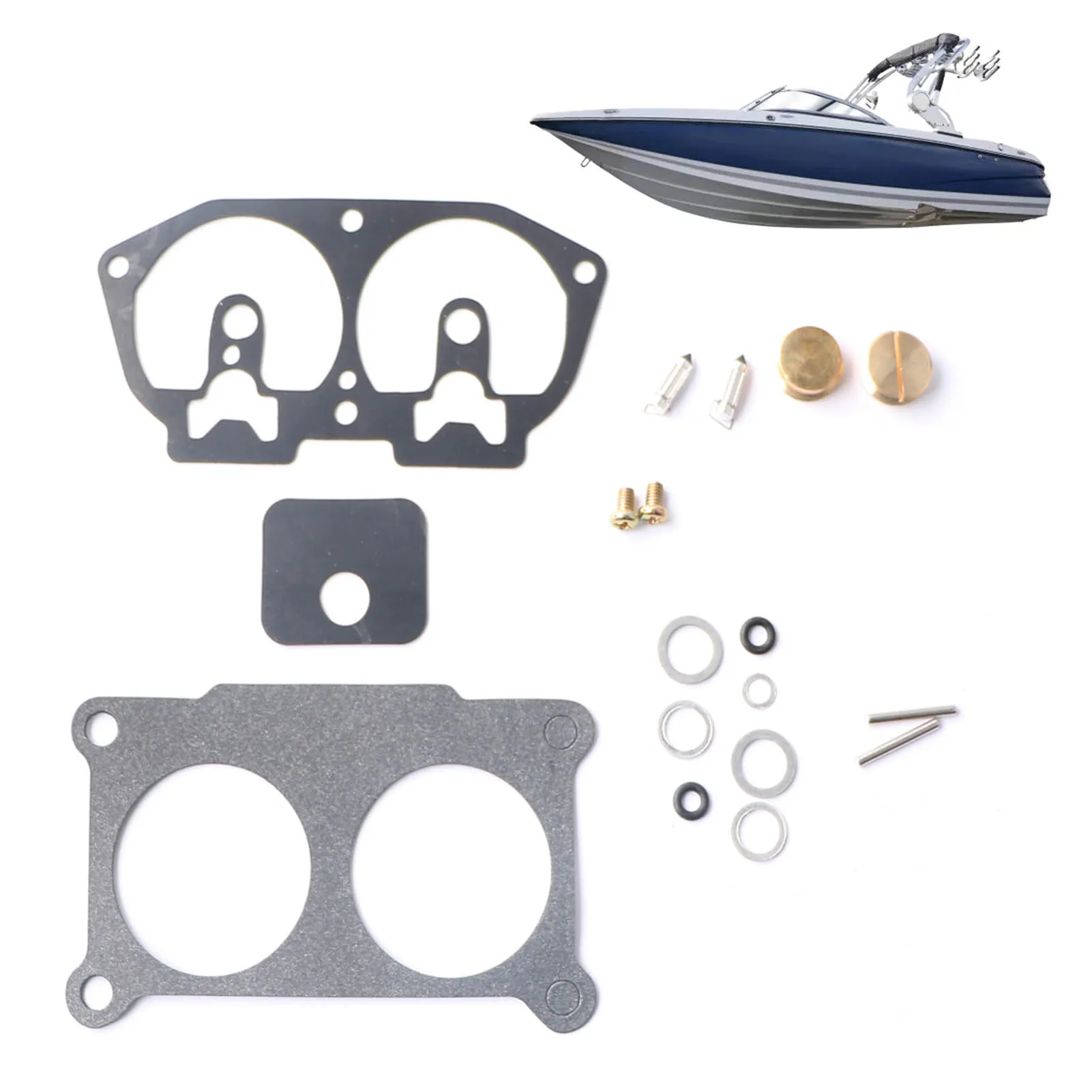 Carburettor Rebuild Kit Carburetor Carb Gasket Replacement High-Quality Rubber Gasket Pure Brass Jet Needle For Yamahas Outboard
Carburettor Rebuild Kit Carburetor Carb Gasket Replacement High-Quality Rubber Gasket Pure Brass Jet Needle For Yamahas Outboard