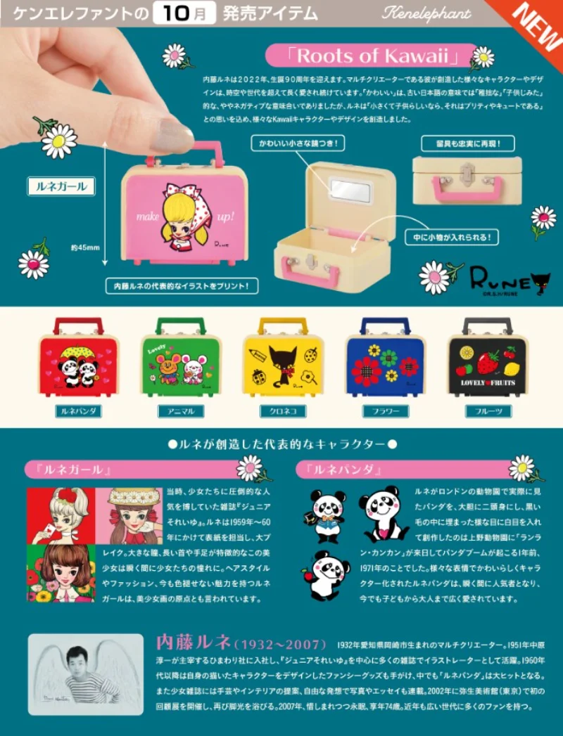 Kenelephant Kawaii Gashapon Capsule Toys Cute Cartoon Suitcase Storage Box Figure Anime Doll Accessories Miniature Collection
Kenelephant Kawaii Gashapon Capsule Toys Cute Cartoon Suitcase Storage Box Figure Anime Doll Accessories Miniature Collection