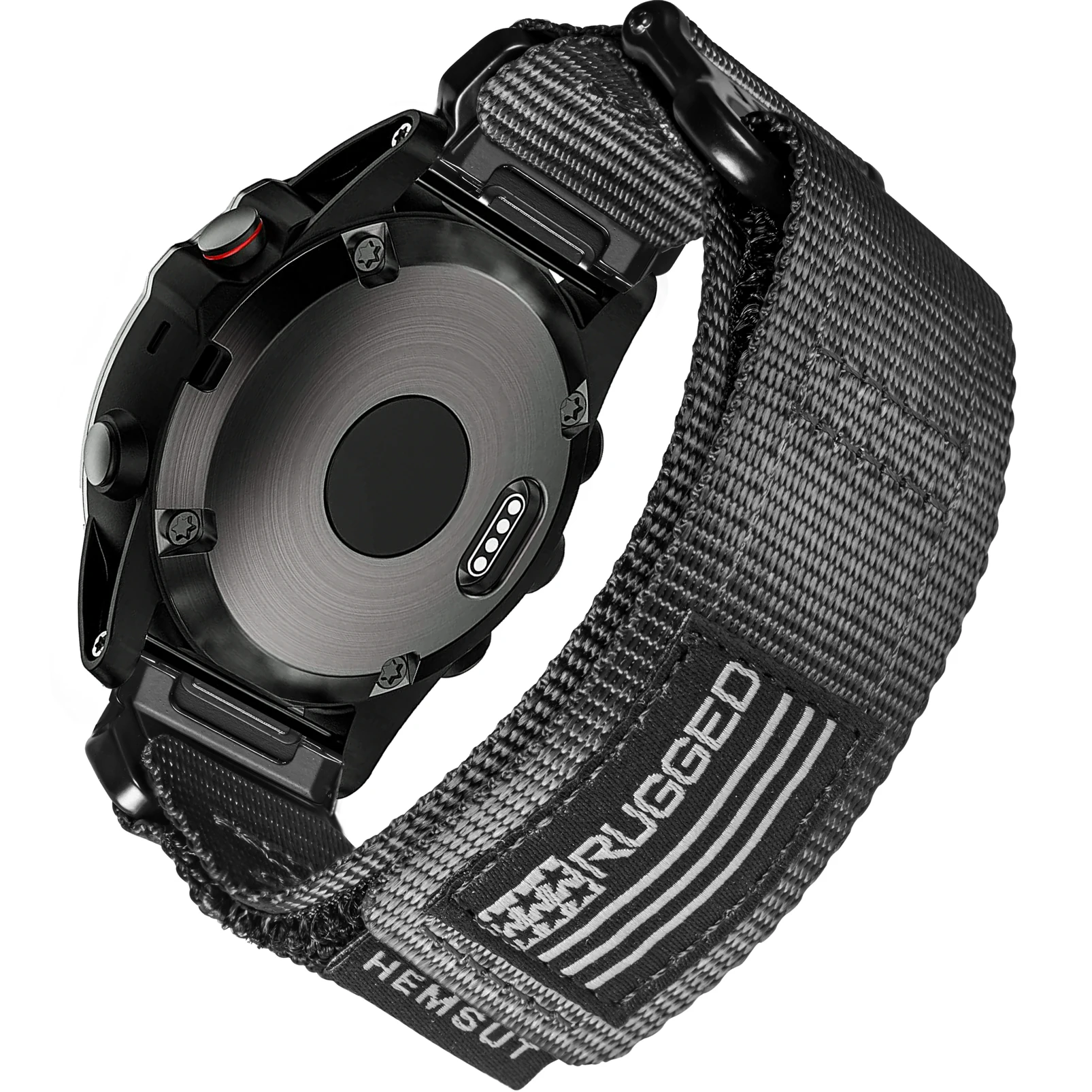 Easyfit Black Garmin Watch Band Super Rugged Nylon Strap Woven Loop Design For Fenix Forerunner Vivoactive
Easyfit Black Garmin Watch Band Super Rugged Nylon Strap Woven Loop Design For Fenix Forerunner Vivoactive