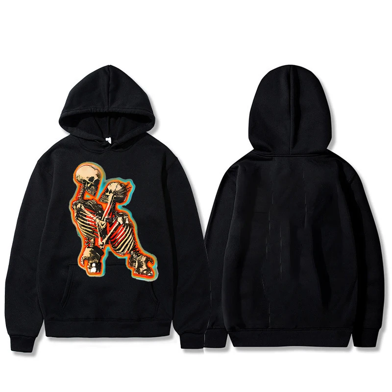 2022 sweater American high street trend skull print autumn and winter new couple sports hoodie top
2022 sweater American high street trend skull print autumn and winter new couple sports hoodie top