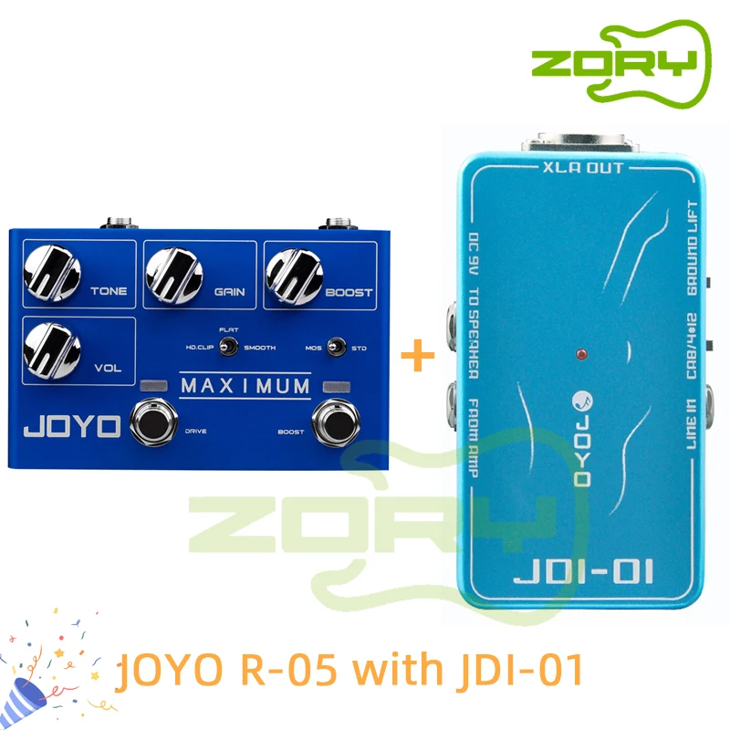 JDI-01 + JOYO R-05 MAXIMUM Overdrive Guitar Effect Pedal Overdrive Pedal True Bypass Overdrive Electric Guitar Pedal
JDI-01 + JOYO R-05 MAXIMUM Overdrive Guitar Effect Pedal Overdrive Pedal True Bypass Overdrive Electric Guitar Pedal
