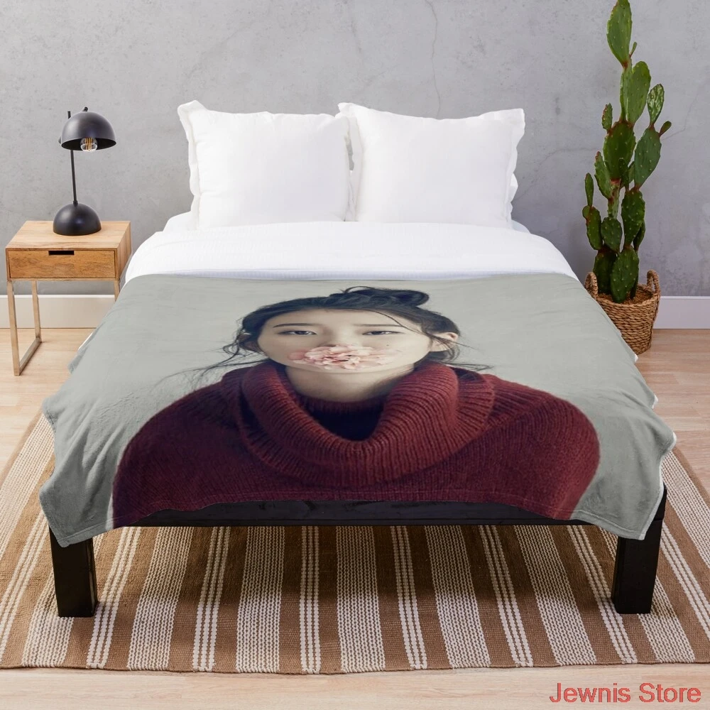 IU Throw Blanket Plush Throw for Beds Sofa Soft Warm Sherpa Fleece Blankets For Child Boy Girl Kid Adults Gift
IU Throw Blanket Plush Throw for Beds Sofa Soft Warm Sherpa Fleece Blankets For Child Boy Girl Kid Adults Gift