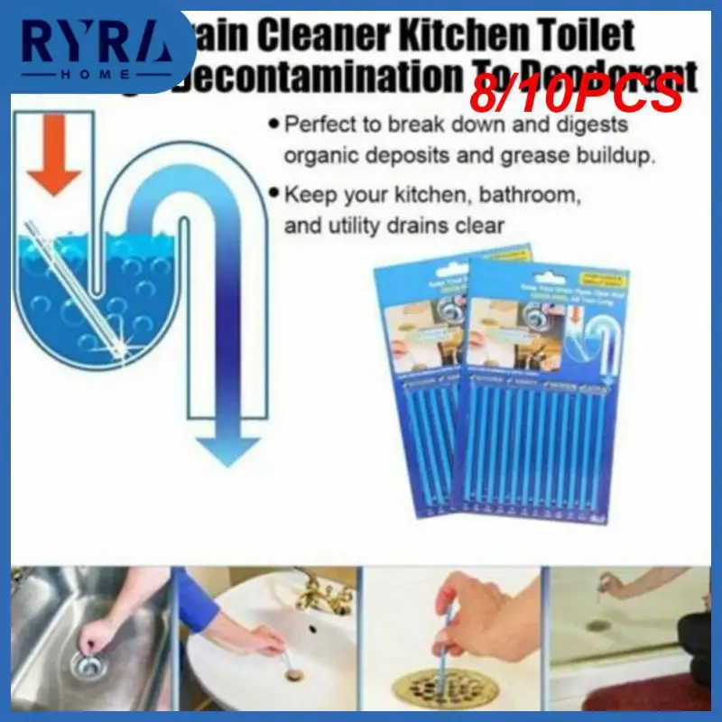 8/10PCS Clogging Tools Household Decontamination Cleaning Agent Remove Oil Deodorant Kitchen Accessories Tools Drain Cleaners
8/10PCS Clogging Tools Household Decontamination Cleaning Agent Remove Oil Deodorant Kitchen Accessories Tools Drain Cleaners