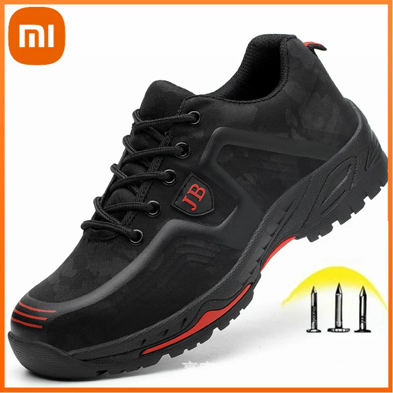 Xiaomi Toe Cap and Steel Midsole Men Safety Work Shoes Puncture-Proof Indestructible Working Boots Wear-resistant Man Sneakers
Xiaomi Toe Cap and Steel Midsole Men Safety Work Shoes Puncture-Proof Indestructible Working Boots Wear-resistant Man Sneakers