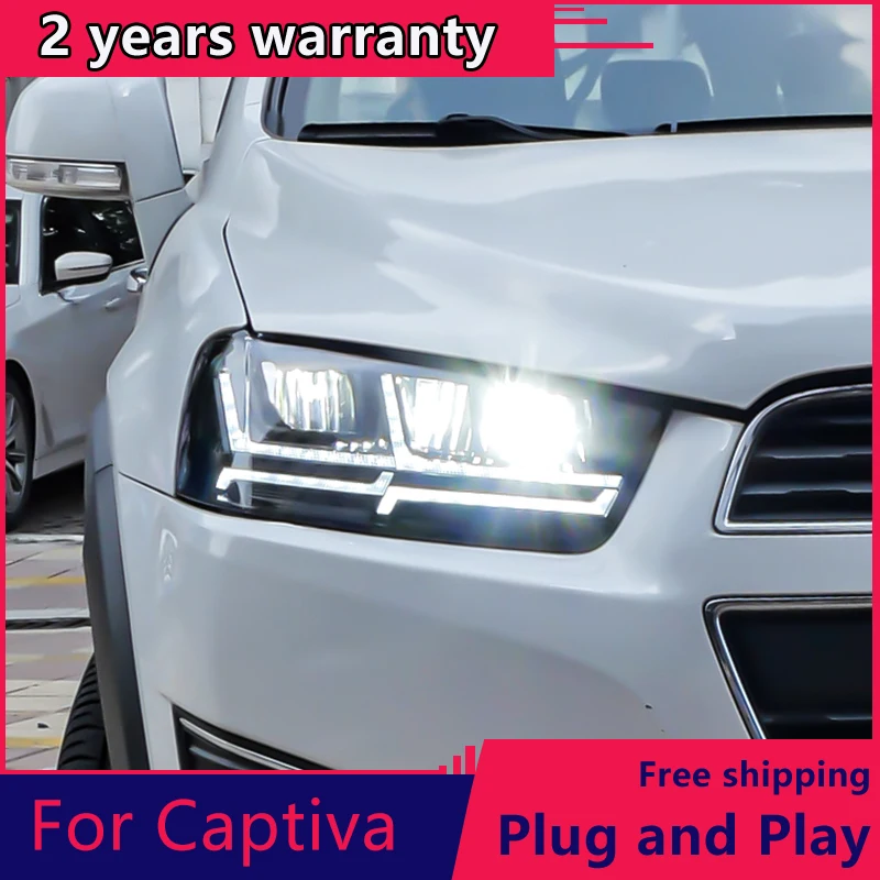 LED Head Lamps For Chevrolet Captiva 2012-2017 LED Daytime Running Light LED Streamer Turn Light LED Low Beam/High Beam Assembly
LED Head Lamps For Chevrolet Captiva 2012-2017 LED Daytime Running Light LED Streamer Turn Light LED Low Beam/High Beam Assembly