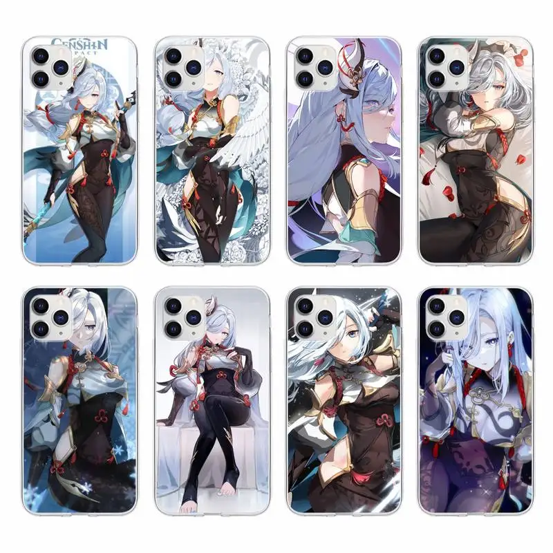 Genshin Impact Anime Shenhe Phone Case For Huawei P30 P20 Pro P40 Mate 20 Lite P Smart Z Y5 Y6 Y7 2019 Transparent Cover
Genshin Impact Anime Shenhe Phone Case For Huawei P30 P20 Pro P40 Mate 20 Lite P Smart Z Y5 Y6 Y7 2019 Transparent Cover