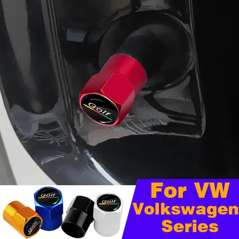 4pcs Logo Car Aluminum Alloy Wheel Tire Valve Stem Caps Cover Auto Styling Accessories for Volkswagen Golf T-ROC CC Jetta PoloEt
4pcs Logo Car Aluminum Alloy Wheel Tire Valve Stem Caps Cover Auto Styling Accessories for Volkswagen Golf T-ROC CC Jetta PoloEt