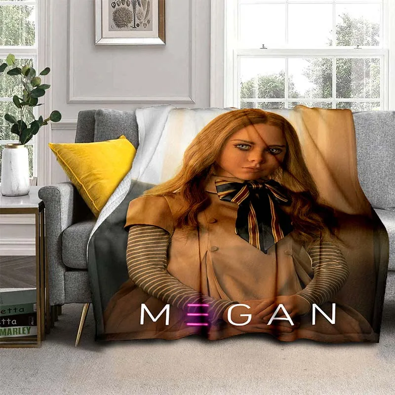 M3GAN Throws Blanket Fashion Horror Movie Bedding Adults and Children Bedroom Living Room Decoration Sofa Warm blanket
M3GAN Throws Blanket Fashion Horror Movie Bedding Adults and Children Bedroom Living Room Decoration Sofa Warm blanket