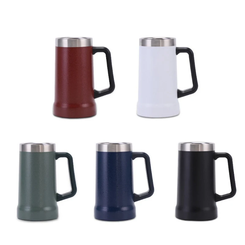 709ml Brazil Wine Tumbler Stainless Steel Vacuum Beer Cup With Handle Double Wall Water Bottles Thermos Garrafa Termica
709ml Brazil Wine Tumbler Stainless Steel Vacuum Beer Cup With Handle Double Wall Water Bottles Thermos Garrafa Termica