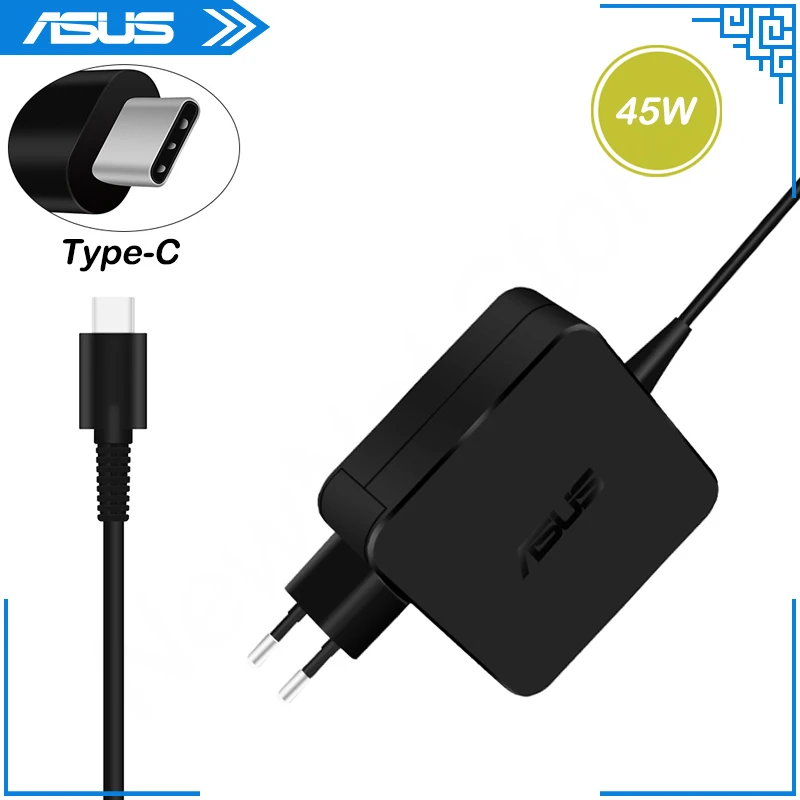 45W Laptop Charger Type-C USB C Power Supply Adapter For Asus C214MA C425TA C223NA C433TA C434TA C423NA C202XA C436FA C523NA
45W Laptop Charger Type-C USB C Power Supply Adapter For Asus C214MA C425TA C223NA C433TA C434TA C423NA C202XA C436FA C523NA