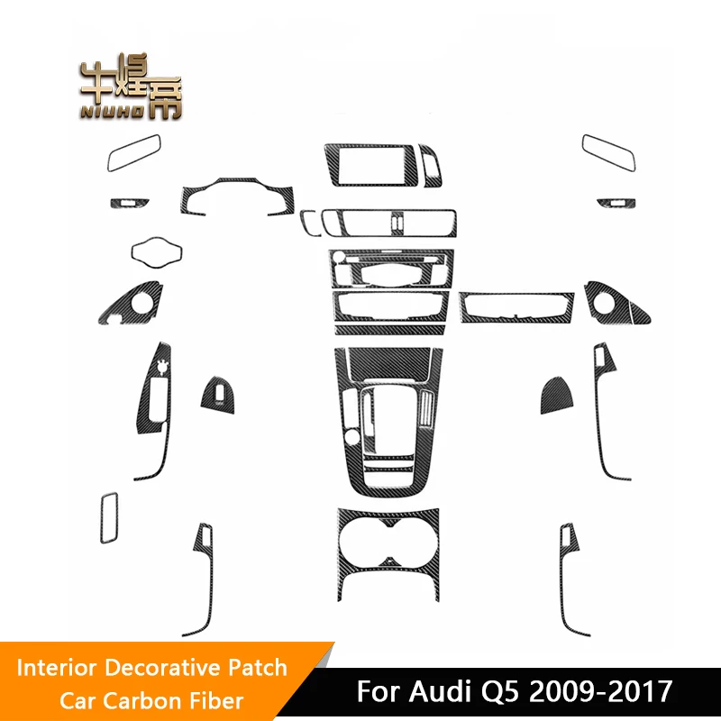 Carbon Fiber Car Decoration Stickers For Audi Q5 2009-2017 No Navigation Armrest Black Patch Protection Car Interior Accessories
Carbon Fiber Car Decoration Stickers For Audi Q5 2009-2017 No Navigation Armrest Black Patch Protection Car Interior Accessories