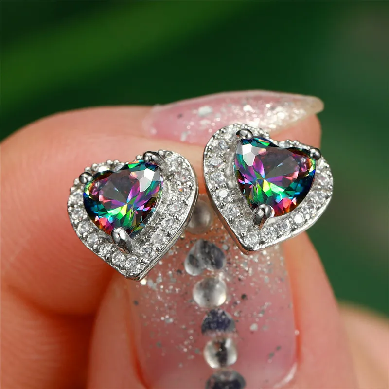 2022 Fashion Cute Stud Earrings Set with Heart Shaped Glass Filled Stud Earrings for Women Jewelry Accessories Anniversary Gift
2022 Fashion Cute Stud Earrings Set with Heart Shaped Glass Filled Stud Earrings for Women Jewelry Accessories Anniversary Gift