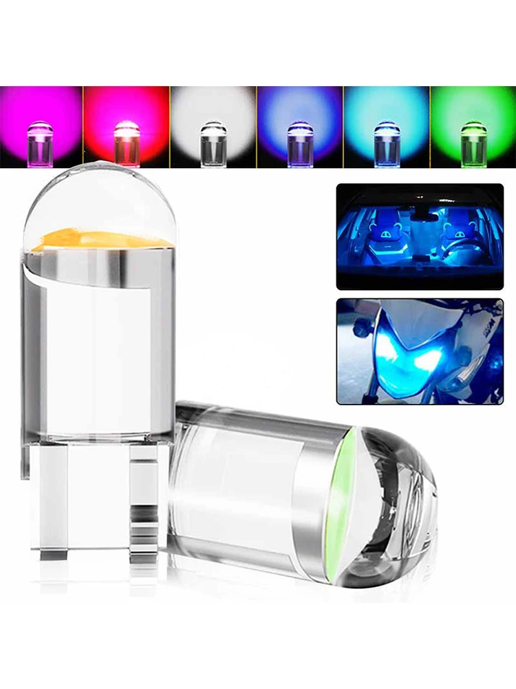 10PCS COB Auto Wedge License Plate Lamp Dome Makeup Mirror Bulb 6000K Orange Ice Blue 12V Diode
10PCS COB Auto Wedge License Plate Lamp Dome Makeup Mirror Bulb 6000K Orange Ice Blue 12V Diode