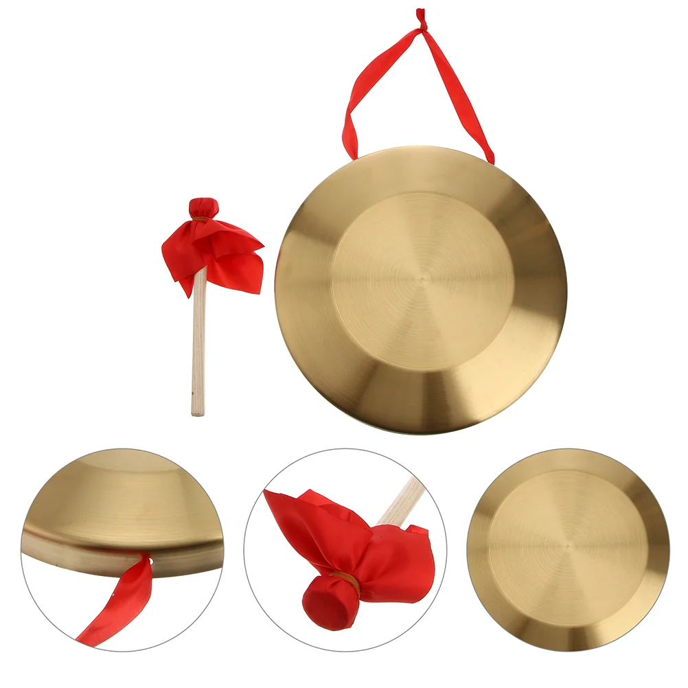 1 Set Copper Gong Copper Cymbal Copper Gong With Hammer Chinese Gong for Basketball Game Decoration New Year
1 Set Copper Gong Copper Cymbal Copper Gong With Hammer Chinese Gong for Basketball Game Decoration New Year
