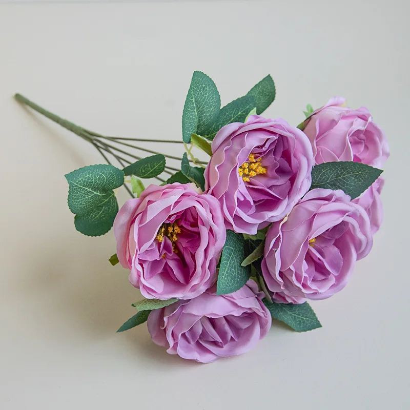 Simulation Flower Silk Austin Peony Bouquet Hotel Decorative Fake Flowers Artificial Peonies Living Room Tabletop Decoration
Simulation Flower Silk Austin Peony Bouquet Hotel Decorative Fake Flowers Artificial Peonies Living Room Tabletop Decoration