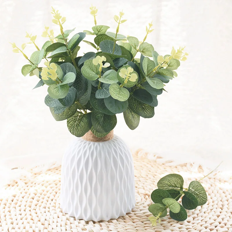 20pcs Artificial Eucalyptus Leaves Simulation Green Plant Eucalyptus Leaves Branches Wedding Home Room Desktop Decoration Props
20pcs Artificial Eucalyptus Leaves Simulation Green Plant Eucalyptus Leaves Branches Wedding Home Room Desktop Decoration Props