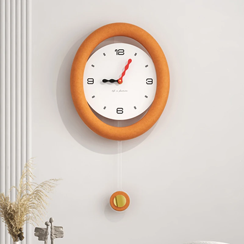 Pendulum Wood Bedroom Wall Clocks Modern Design Cute Stylish Wall Clock Living Room Silent Simple Chambre Home Decorating
Pendulum Wood Bedroom Wall Clocks Modern Design Cute Stylish Wall Clock Living Room Silent Simple Chambre Home Decorating